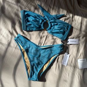 Montce Emerald Green Sparkle Swimsuit